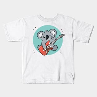 Rock star koala Kids T-Shirt